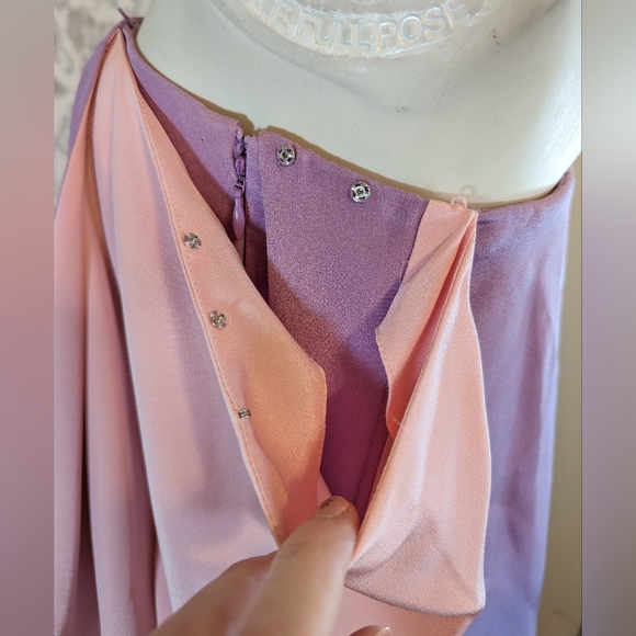 Spring 2012 RTW Phillip Lim 3.1 Lilac & Pink Silk Draped Bustier NWT sz 10 - Picture 12 of 17
